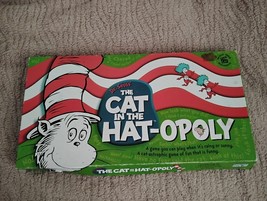 Monopoly Dr. Seuss&#39; The Cat In The Hat-Opoly Board Game New Sealed Rare ... - $12.00