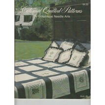 Graphique Needle Arts Colonial Quilted Patterns Cross Stitch Embroidery Book 8 - $7.84