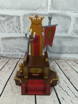 Fisher Price Imaginext Castle Battle Plan Throne replacement piece flag candles - £5.41 GBP