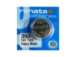 Renata Battery 390 Sr1130Sw Silver 1.55V Swiss Made - £4.23 GBP