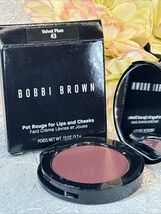 Bobbi Brown Pot Rouge For Lips And Cheeks - 43 VELVET PLUM New In Box FS... - €22,90 EUR