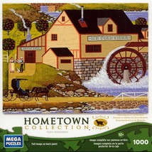 Mega Puzzles: Hometown Collection 1000 piece Old Cider Mill Puzzle - £23.07 GBP