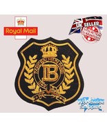 Bullion Patch Gold Embroidered with Red Blazer Coat, Jacket And Uniforms. - $353.34 MXN