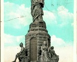 Monument to the Forefathers Plymouth Massachusetts MA 1926 WB Postcard F1 - $2.92