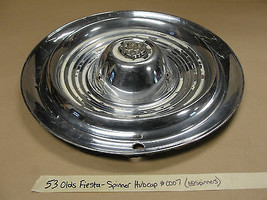 *RARE* 53-55 Olds Jetstar Fiesta Starfire 15&quot; SPINNER HUBCAP RIM WHEEL C... - $98.99