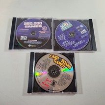 PC Video Game Lot of 3 Vegas 3003 Slots, Card and Board Games 250,000 Games Disc - £10.35 GBP