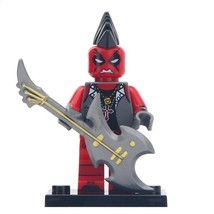 Rock Star Deadpool Marvel Comics Minifigures Block Toy Gift For Kids - £2.51 GBP