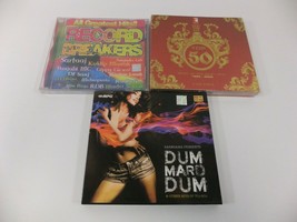 Bollywood Greatest Hits Music CDs YRF Top 50 Dum Maro Dum Lot of 3 Sealed New - £49.35 GBP