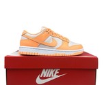 Nike Dunk Low Peach Cream White Sneakers Women&#39;s Size 7 NEW DD1503-801 - $149.95