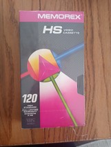 Memorex Video Cassette 120 High Standard Vhs New - $15.72