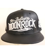 DR. ZODIAK&#39;S Moon Rock DISPENSARY Black Leather Like WU-GOO Snapback HAT... - $44.99