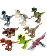 Building Blocks Mini Dinosaur Bricks Figures Kids Toys For Children - £21.90 GBP