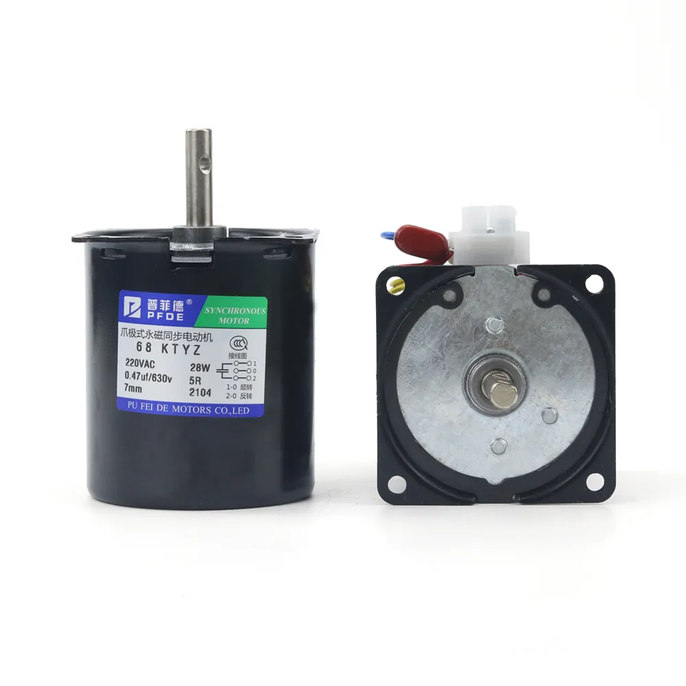 House Home High Torque 100KG 28W AC 220V Permanent Magnet Synchronous Motor 68KT - £67.63 GBP
