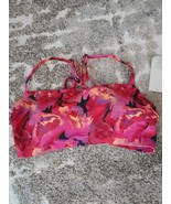 All In Motion Women's Floral Bralette Swim Top Size M (8- 10) - $18.00
