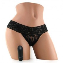 Remote Control Vibrating Panties - Low Rise Thong Underwear - Plus Size Lingerie - £32.84 GBP