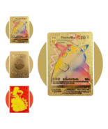 Novelty Pokemon Art Card (LL02): Pikachu VMax 044/185, Gold Foil with Ra... - $41.10 CAD
