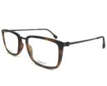 Flexon Eyeglasses Frames E1082 215 Matte Brown Tortoise Square 55-21-145 - £88.36 GBP