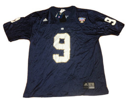 Notre Dame Football Jersey W/ Tags Size L #9 Last Name “NILES” Adidas Sugarbowl - £37.12 GBP
