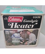 Vintage 1970s Coleman 513A708 Catalytic 5000 BTU Heater - W/ Original Box - $875.16 MXN