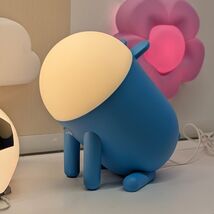 IKEA GREJSIMOJS 906.035.34 LED Table Lamp Dimmable Dog Blue Kids Room New - $77.96