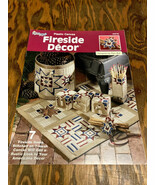 Fireside Decor 7 Plastic Canvas Patterns Pam Bull 2002 Rustic Americana ... - $27.08 CAD