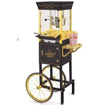 Nostalgia Vintage 8-Ounce Professional Popcorn Concession Cart 53 Inches... - $179.99