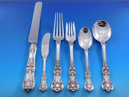 English King by Tiffany &amp; Co Sterling Silver Flatware Set Service 72 pcs Dinner - £10,140.42 GBP