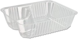 Dart C56NT2 5&quot; x 6&quot; x 1.5&quot; 2 Compartment Small Nacho Tray Clear 500/CT (... - $65.27