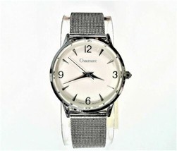 NEW Chaumont 9991A Womens Mirella Coll. IP Metal Mesh Band All Silver 31... - £19.43 GBP