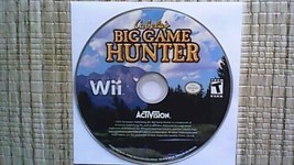 Cabela&#39;s Big Game Hunter (Nintendo Wii, 2007) - £3.17 GBP