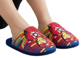 Marvel Avengers IRON MAN Kids Comfy &amp; Cozy Slip-On Slipper (U.S. 5-6 yea... - $12.86