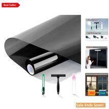 Durable One-Way Window Tint - 17.5"x196.9" - Easy Installation &amp; Safety ... - $52.42