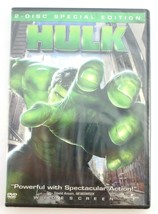 Hulk The DVD 2003 2-Disc Set Widescreen Special Edition Bana Marvel Bonus  - £7.73 GBP