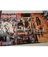 Lot Of 3 Brochures Strat A Thon Guitar Center Slash Motley Crue - $28.00