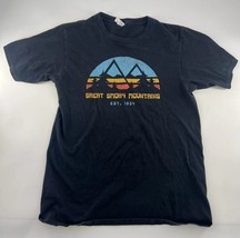 “Great Smoky Mountains” T-shirt Womens Small Black Short Sleeve Black - $2.40