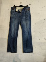 NEXT BLUE JEANS USED MEN&#39;S SIZE 32/30 - £12.01 GBP