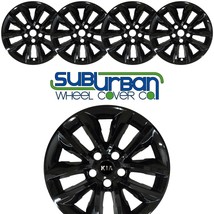 FITS '16-18 Kia Sorento L & LX Black Wheel Skins fits 17" 10 Spoke Rims 7466-GB - £83.72 GBP
