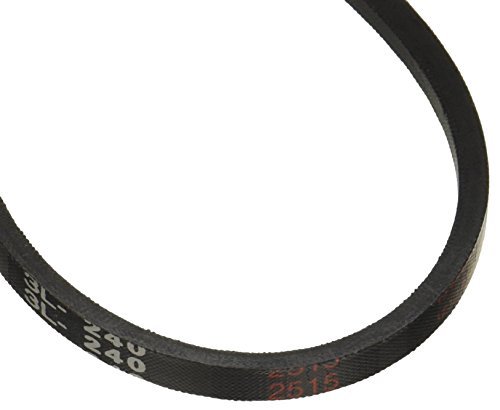 BESTORQ 3L240 Rubber V-Belt, Wrapped, Black, 24&quot; Length x 0.375&quot; Width x... - $10.89