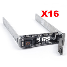 Lot Of 16, 2.5&quot; Sas Sata Hard Disk Tray Caddy For Dell Poweredge T710 Us... - $156.99