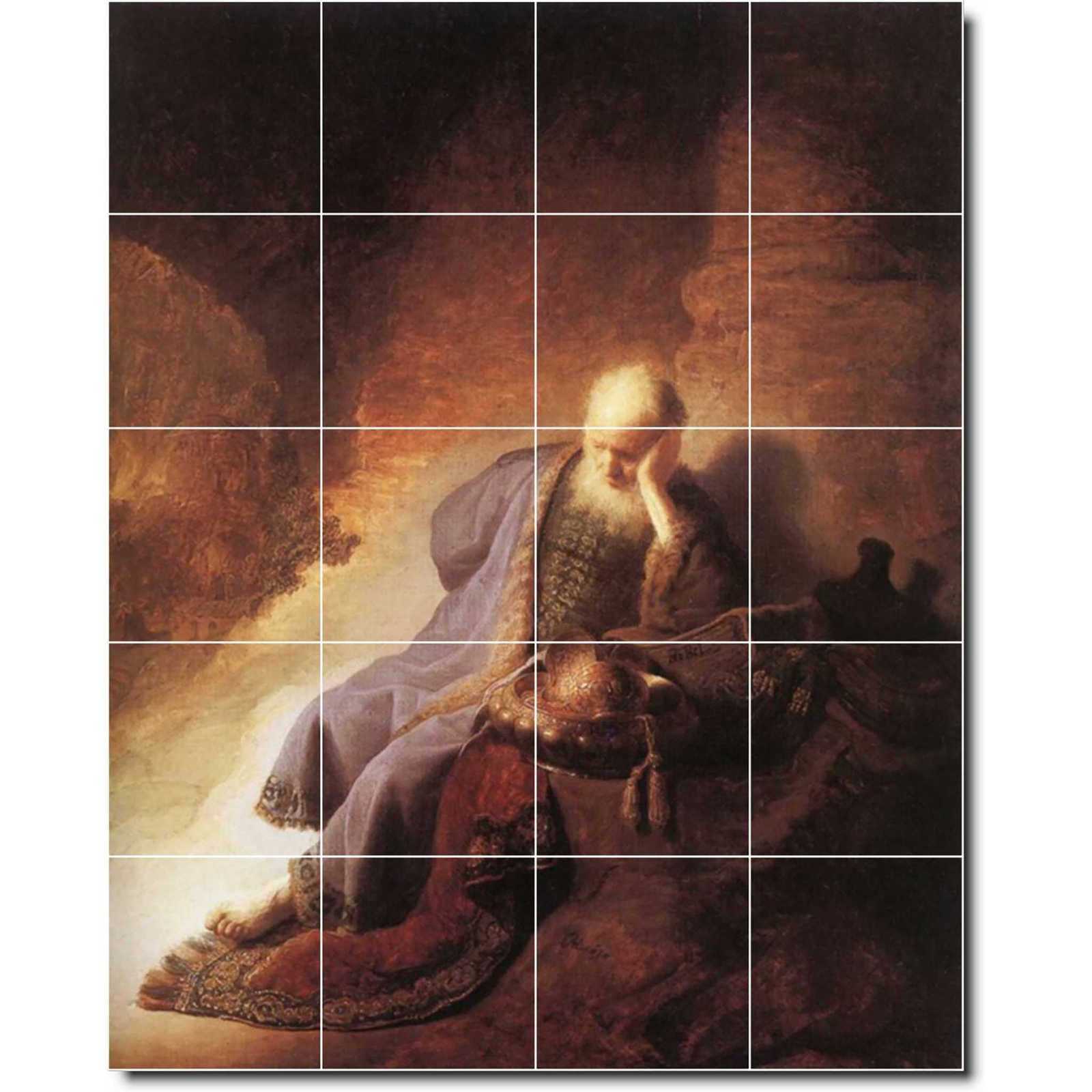 Rembrandt jeremiah lamenting the destruction of jerusalem