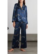 Skin Worldwide Tamsyn Silk Pajamas Set $495, Sz 0, NWT! - €232,06 EUR