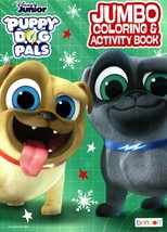 Disney Junior - Jumbo Coloring &amp; Activity Book - Puppy Dog Pals - £5.61 GBP