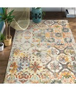 Lahome Floral Medallion Collection Area Rug - 4&#39; X 6&#39;, 4&#39; X 6&#39;, Multicolor - $972.69 MXN