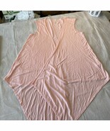 Isaac Lieu Womens Cardigan Size Medium Pink  High Low - $3.70