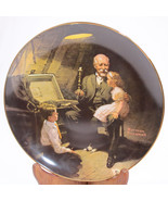 Vintage Norman Rockwell Light Campaign Collector Plate Grandpa’s Treasur... - $13.50