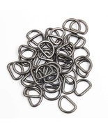 50Pcs Of Metal D Rings Heavy-Duty Extra Thick 3.8Mm Thickness For Sewing... - £14.36 GBP