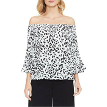 NWT Womens Size Small Nordstrom Vince Camuto Animal Whispers Bell Sleeve Blouse - £23.11 GBP