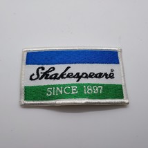 Vintage Shakespeare Fishing Gear Since 1897 Uniform Jacket 3.5&quot;x2&quot; Patch - $10.77