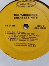 33rpm Yardbirds &#39; Greatest Hits/ Jimmy Page 1967 Lp Vinyl Heart Full Of ... - £27.81 GBP