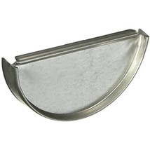 AMERIMAX HOME PRODUCTS CEN265 5-Inch Galvanized Half Round End Cap - $18.65